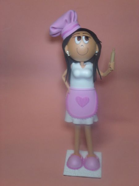 BONEQUINHA PARA CHÁ DE COZINHA